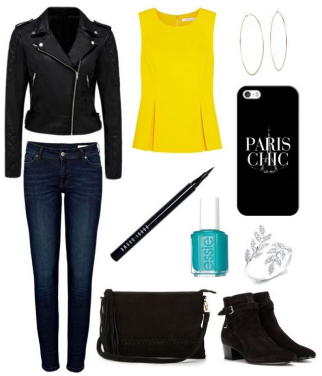 Parisian Chic Leather Jacket